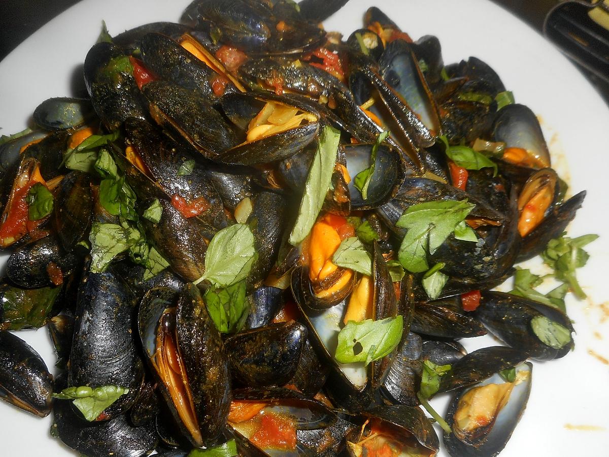 recette Moule à la tunisienne