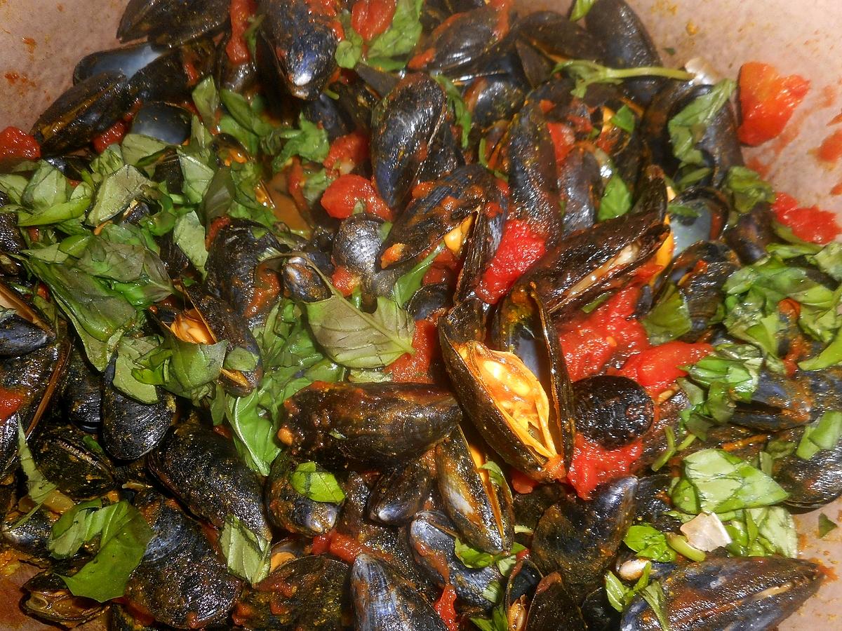 recette Moule à la tunisienne