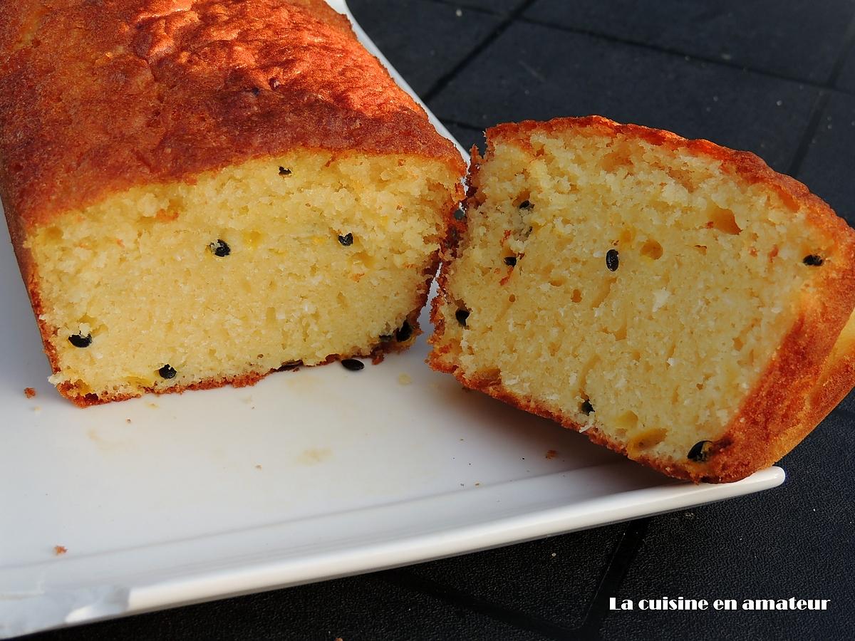 recette Gâteau aux fruits de la passion