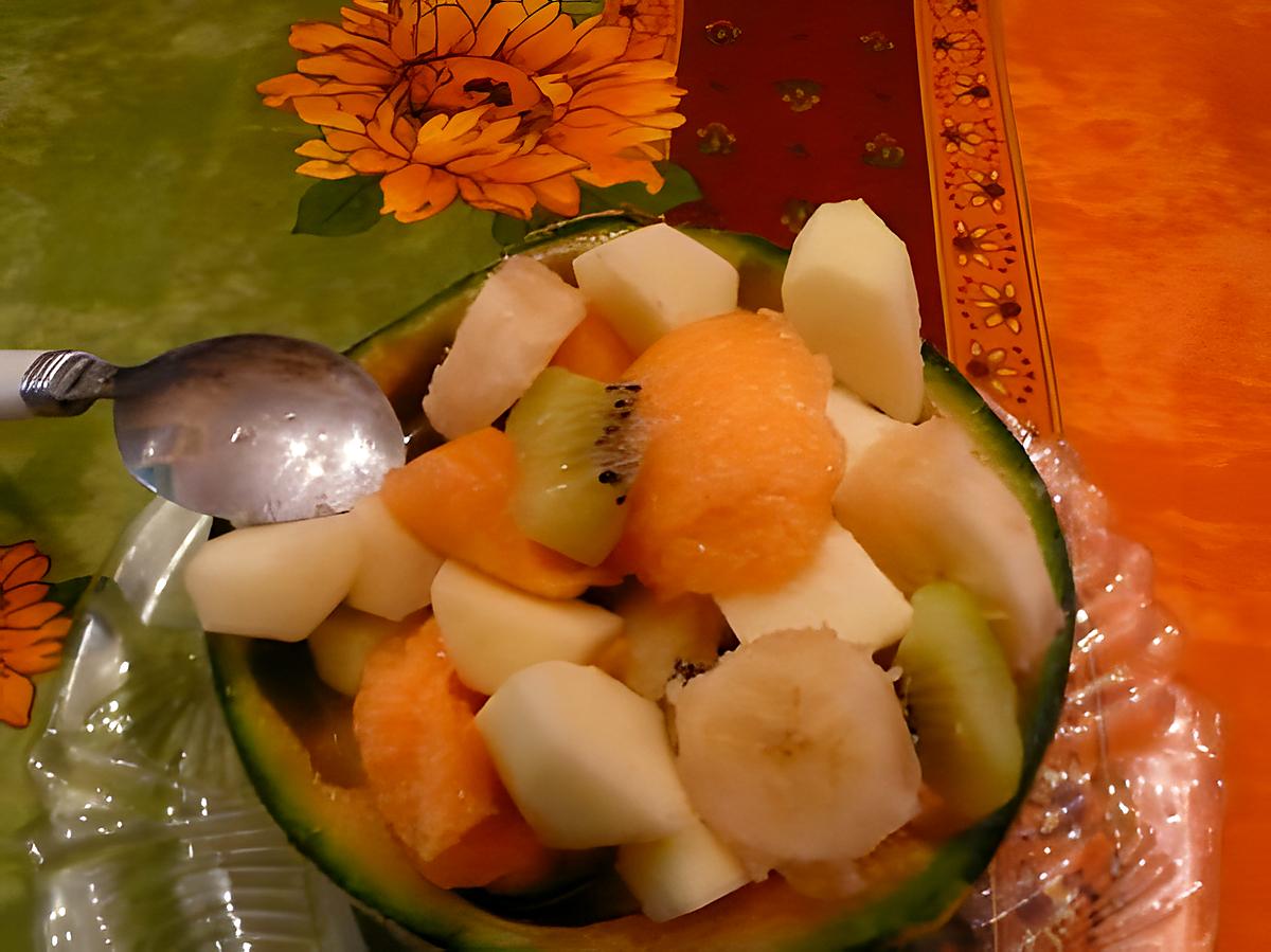 recette SALADE DE FRUITS