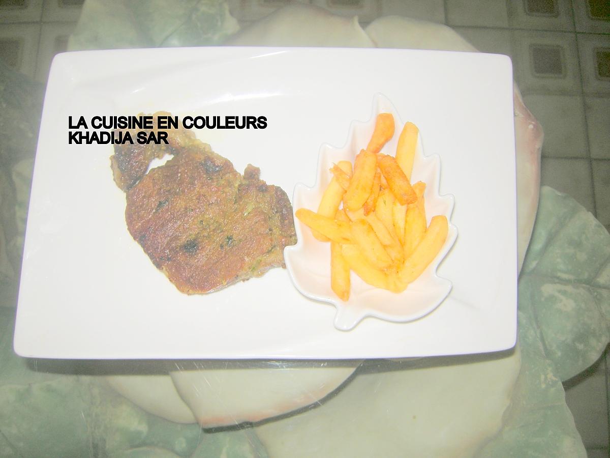 recette Entrecôtes de boeuf au four/frites