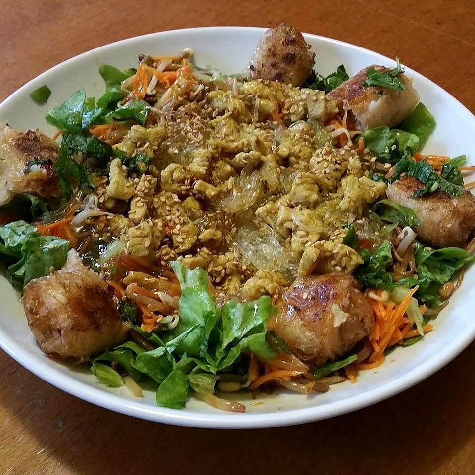recette Bo Bun au poulet