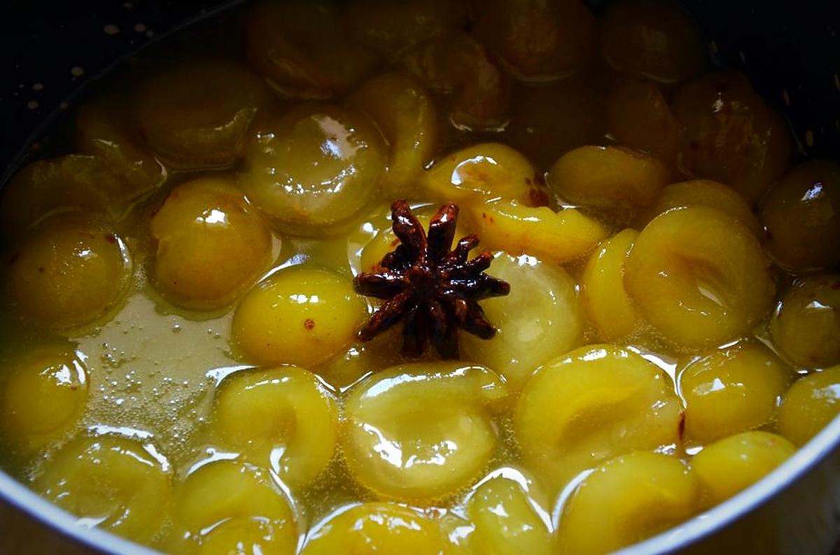 recette Compotée de mirabelles au miel et aux épices