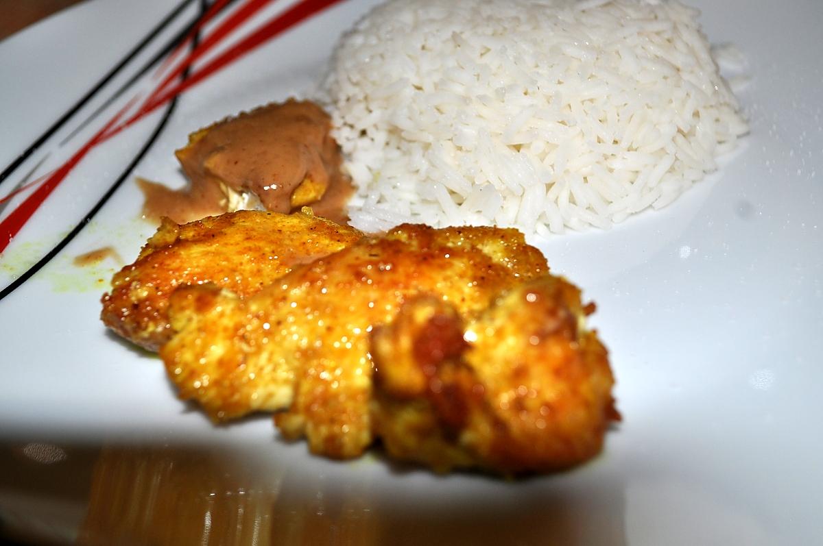 recette Poulet  sauce Satay