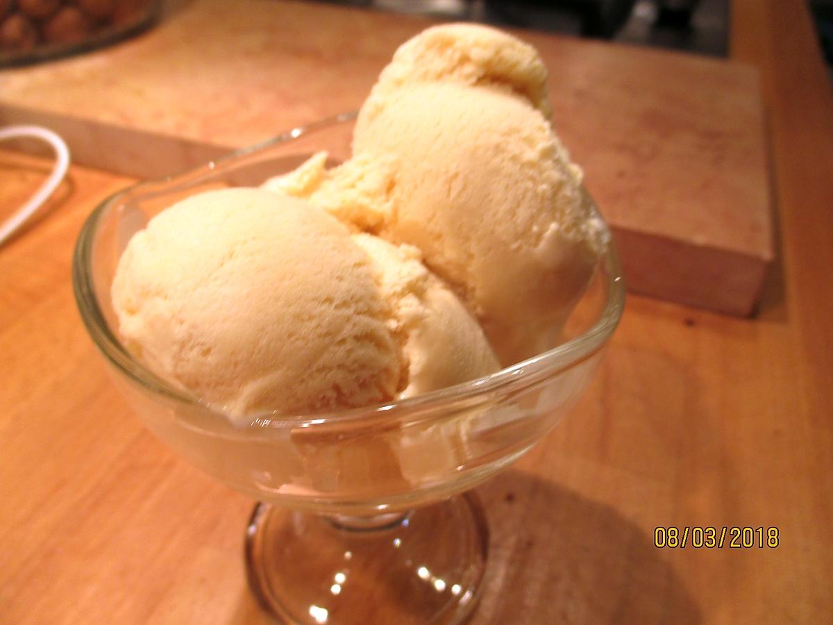 recette Glace vanille