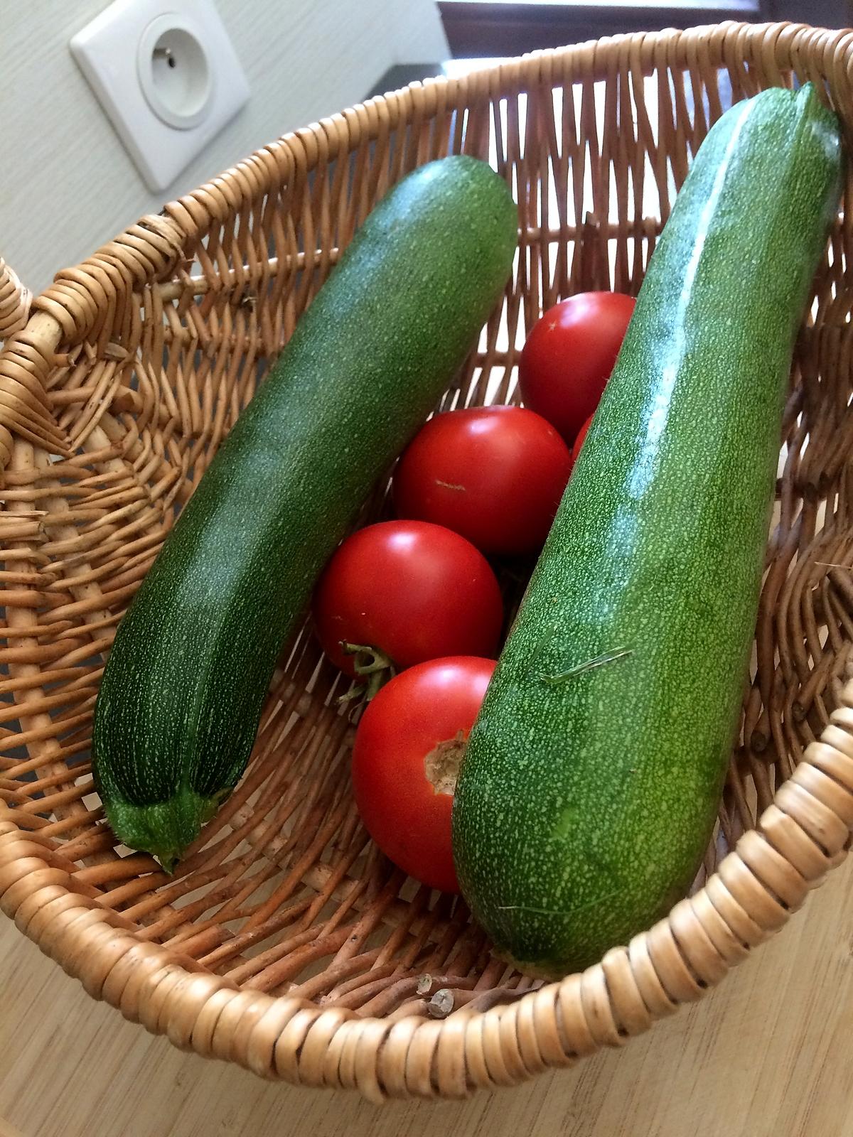 recette tomate et courgette farcies au chèvre et quinoa