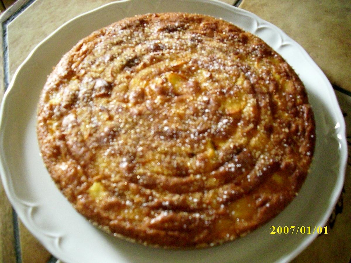 recette Gâteau moelleux aux pommes