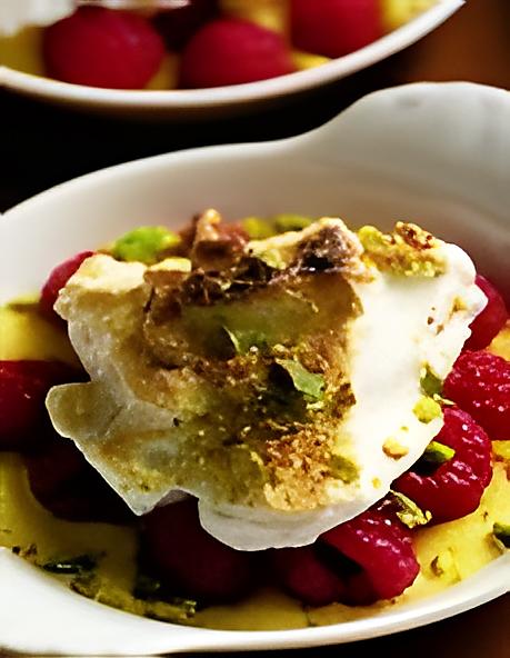 recette Fruits éxotique et sa meringue