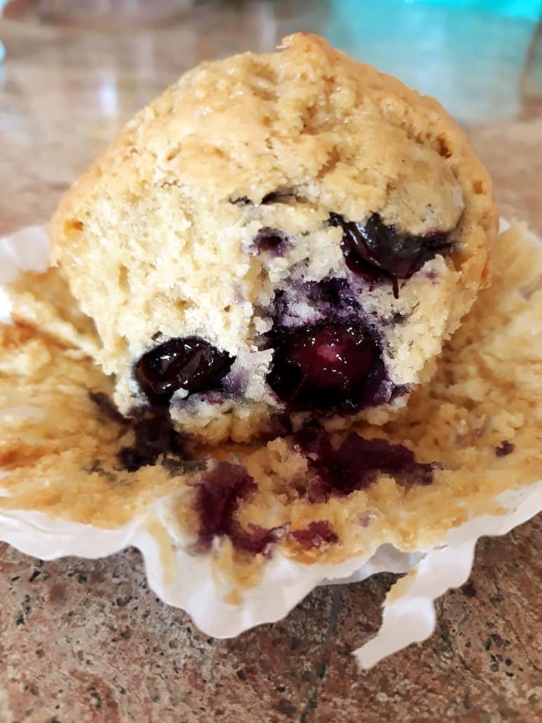 recette Muffins aux myrtilles sans beurre