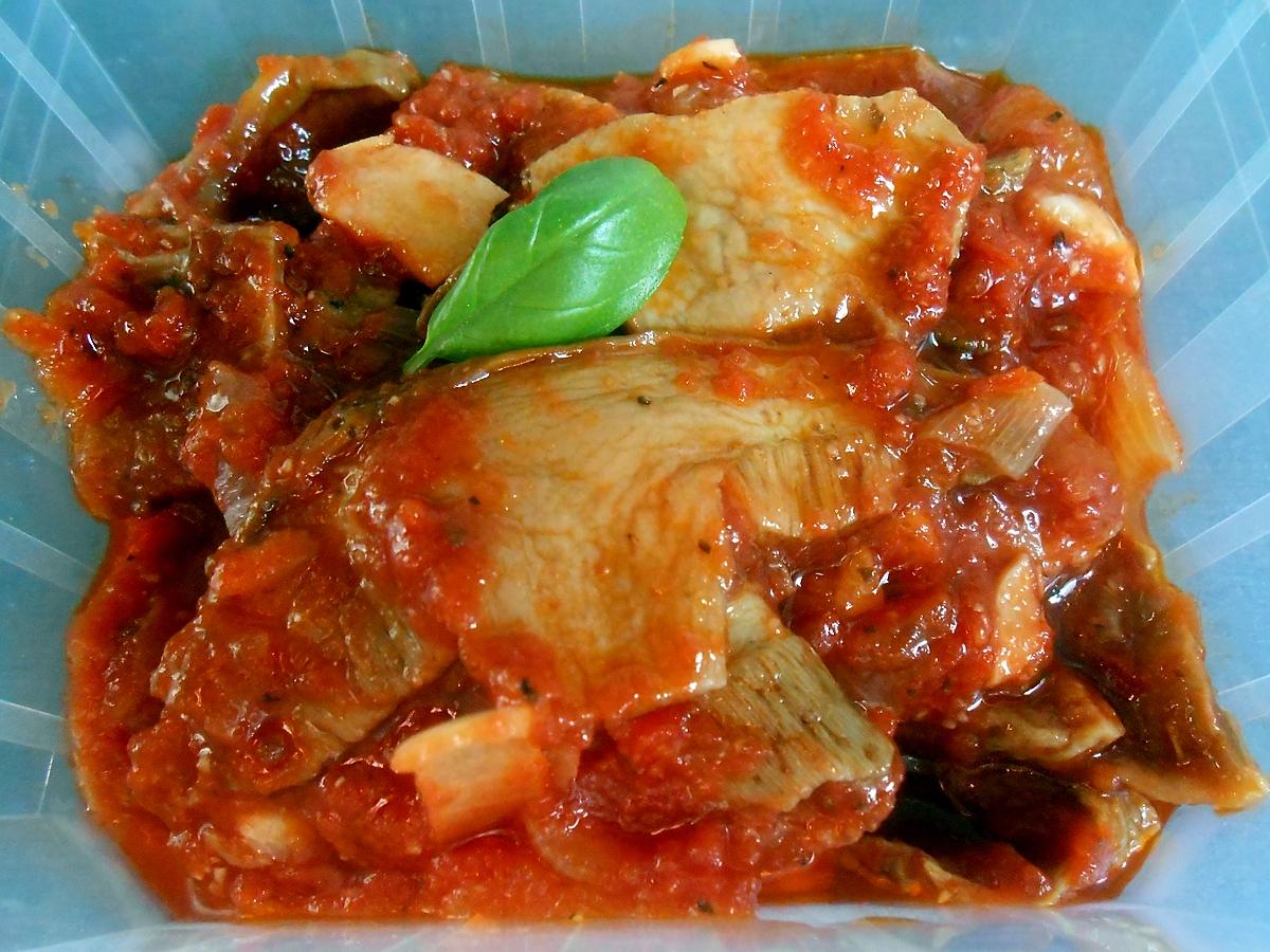 recette SAUCE TOMATE AUX FUNGHI PORCINI POUR PASTASCIUTTA