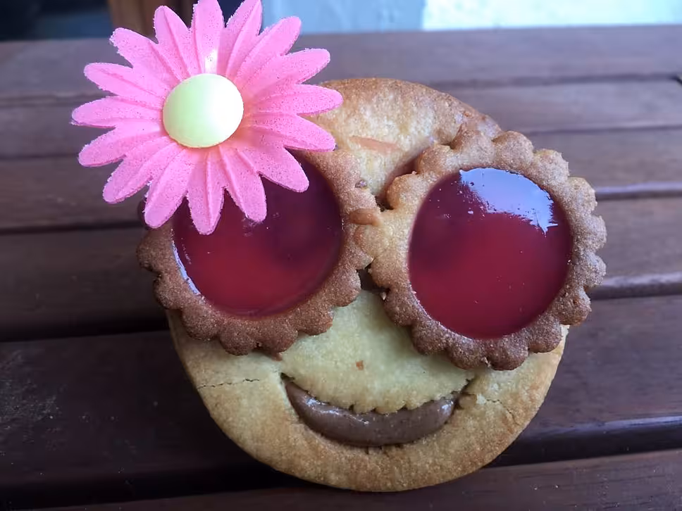 recette Petit sablé à lunettes