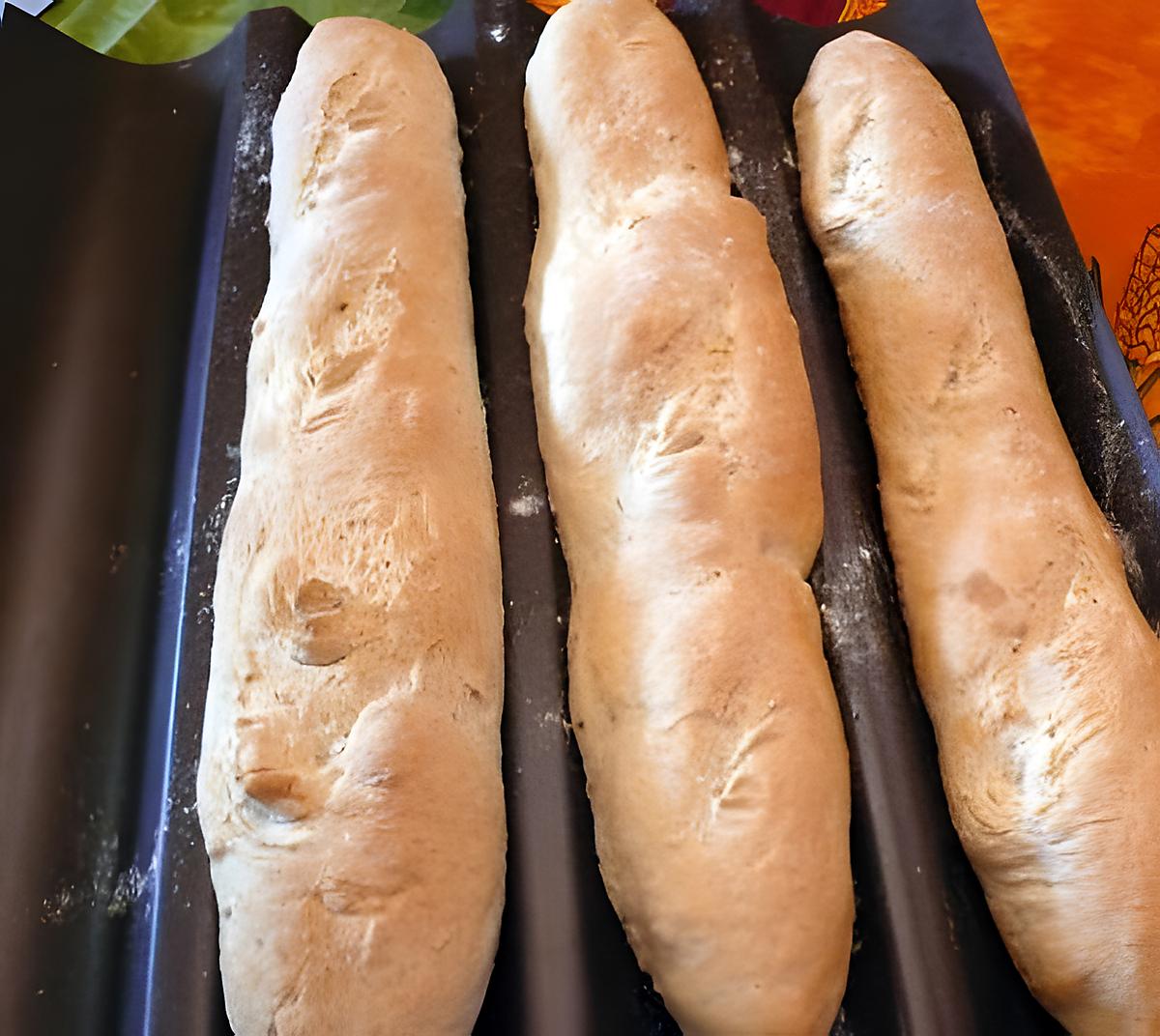 recette BAGUETTES