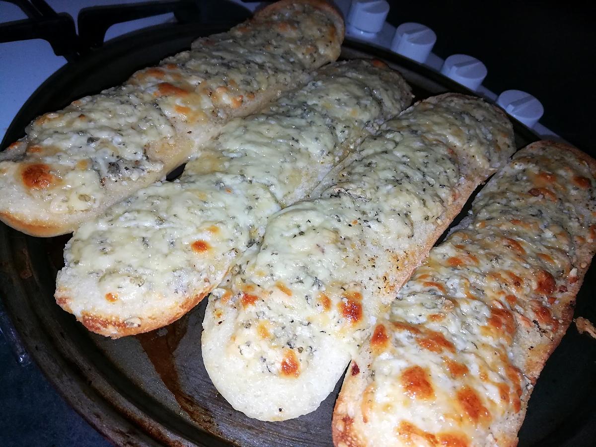 recette Paninis gratinés au 3 fromages