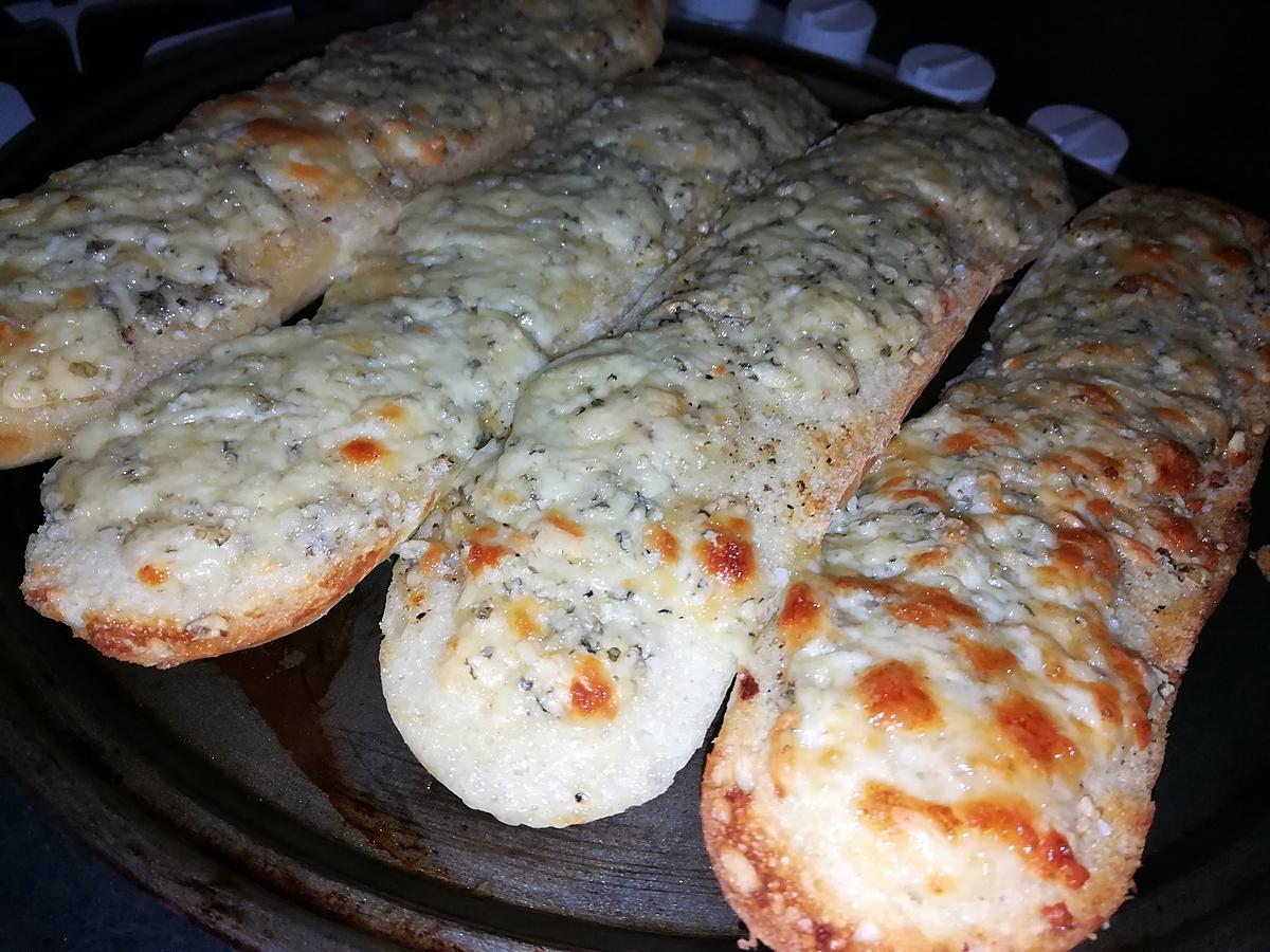 recette Paninis gratinés au 3 fromages