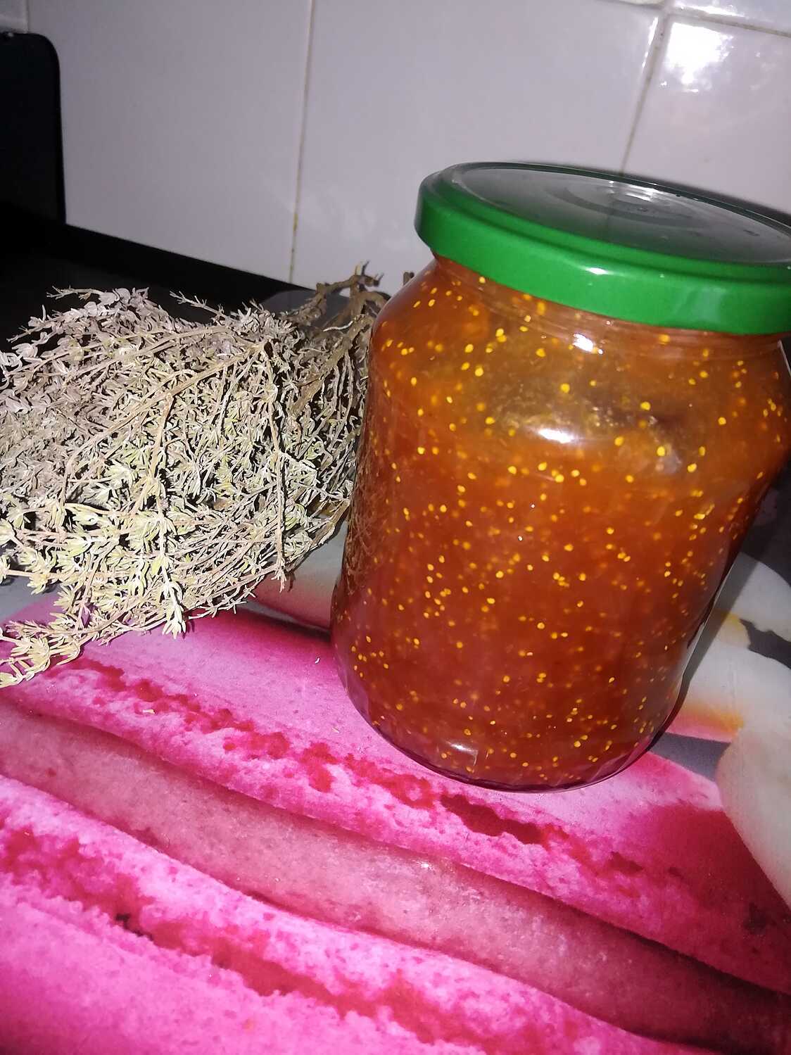 Recette de Confiture de figues du jardin au thermomix