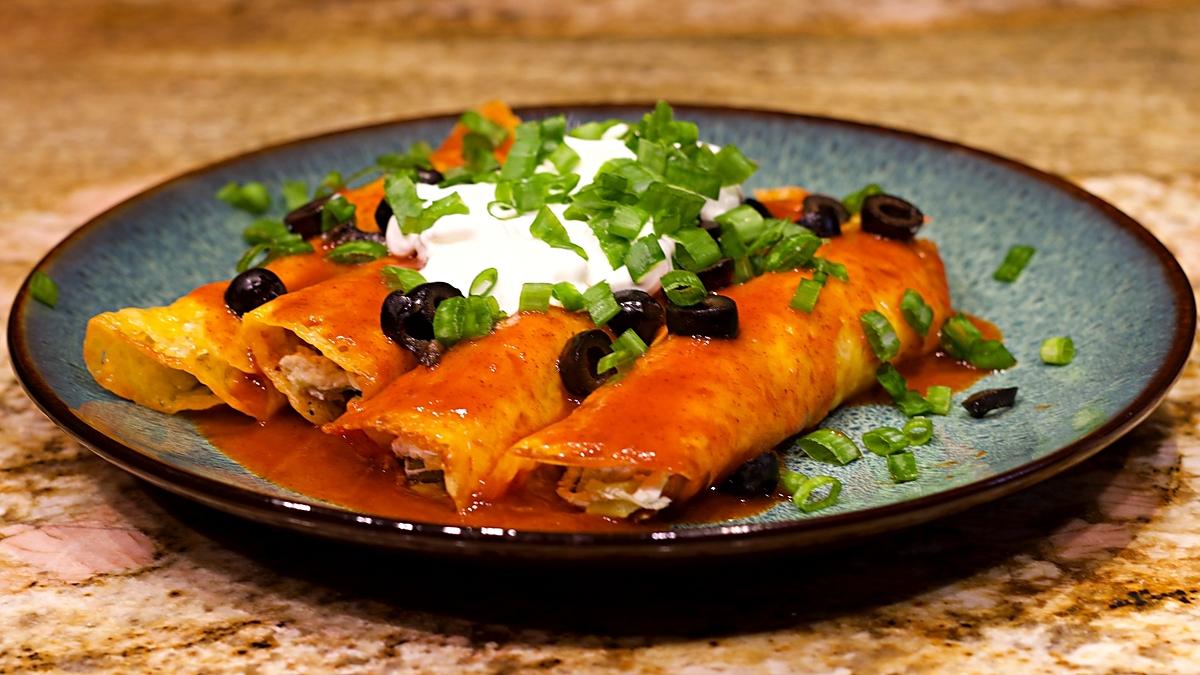 recette Enchilada de poulet