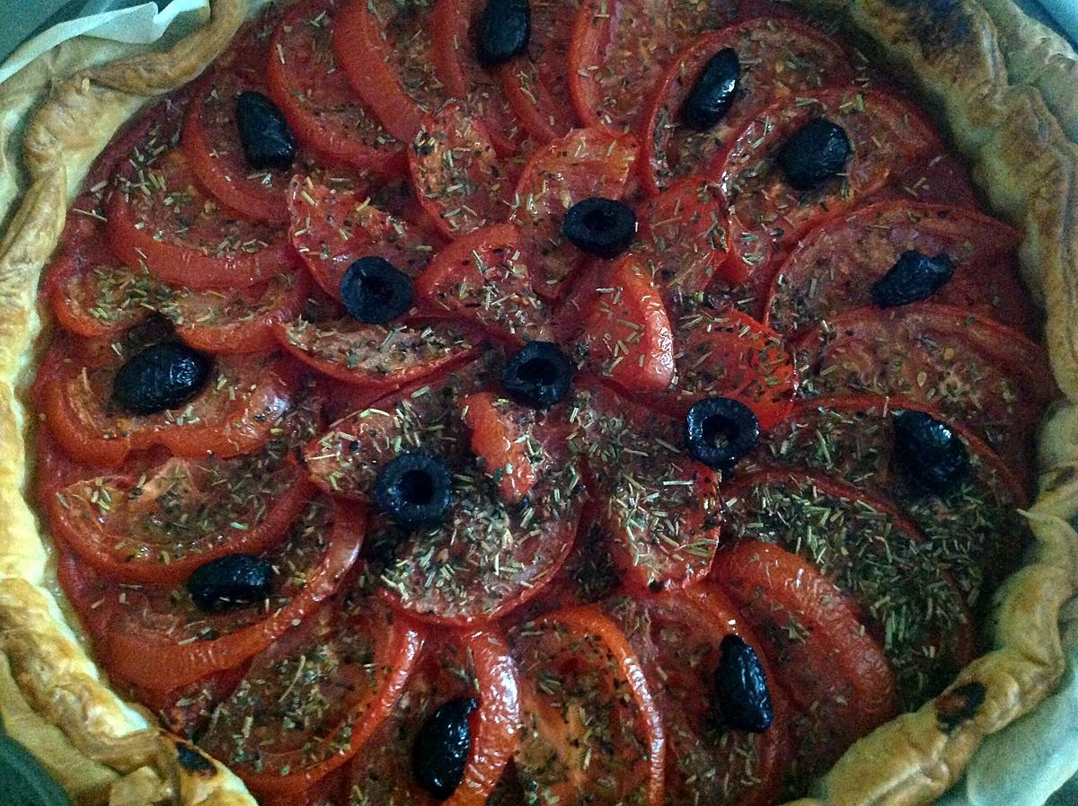 recette Tarte aux tomates