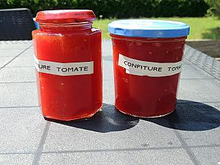 recette Confitures de tomates rouges