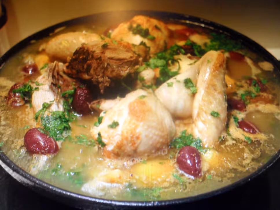 recette Tajine de poulet aux citrons confits