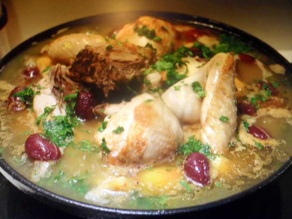 recette Tajine de poulet aux citrons confits