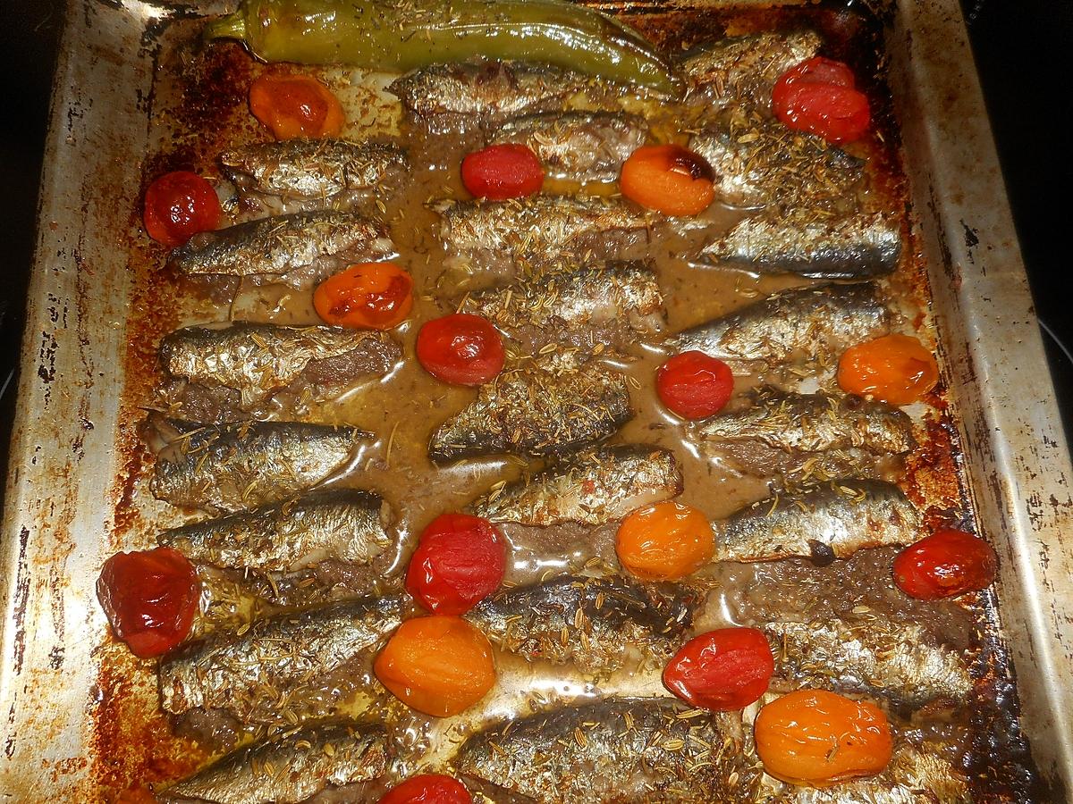 recette Sardines farcies a l anchoiade