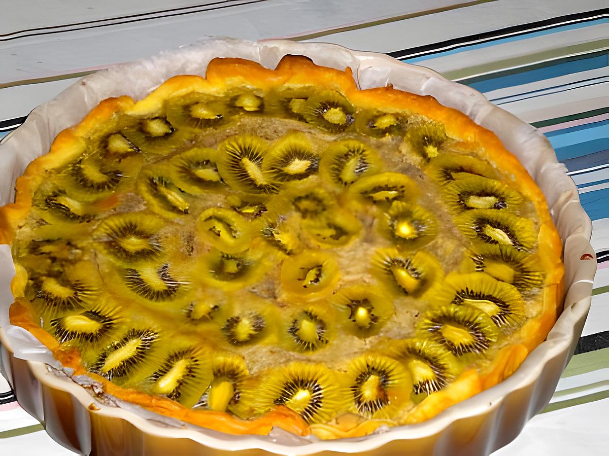 recette Tarte aux kiwis