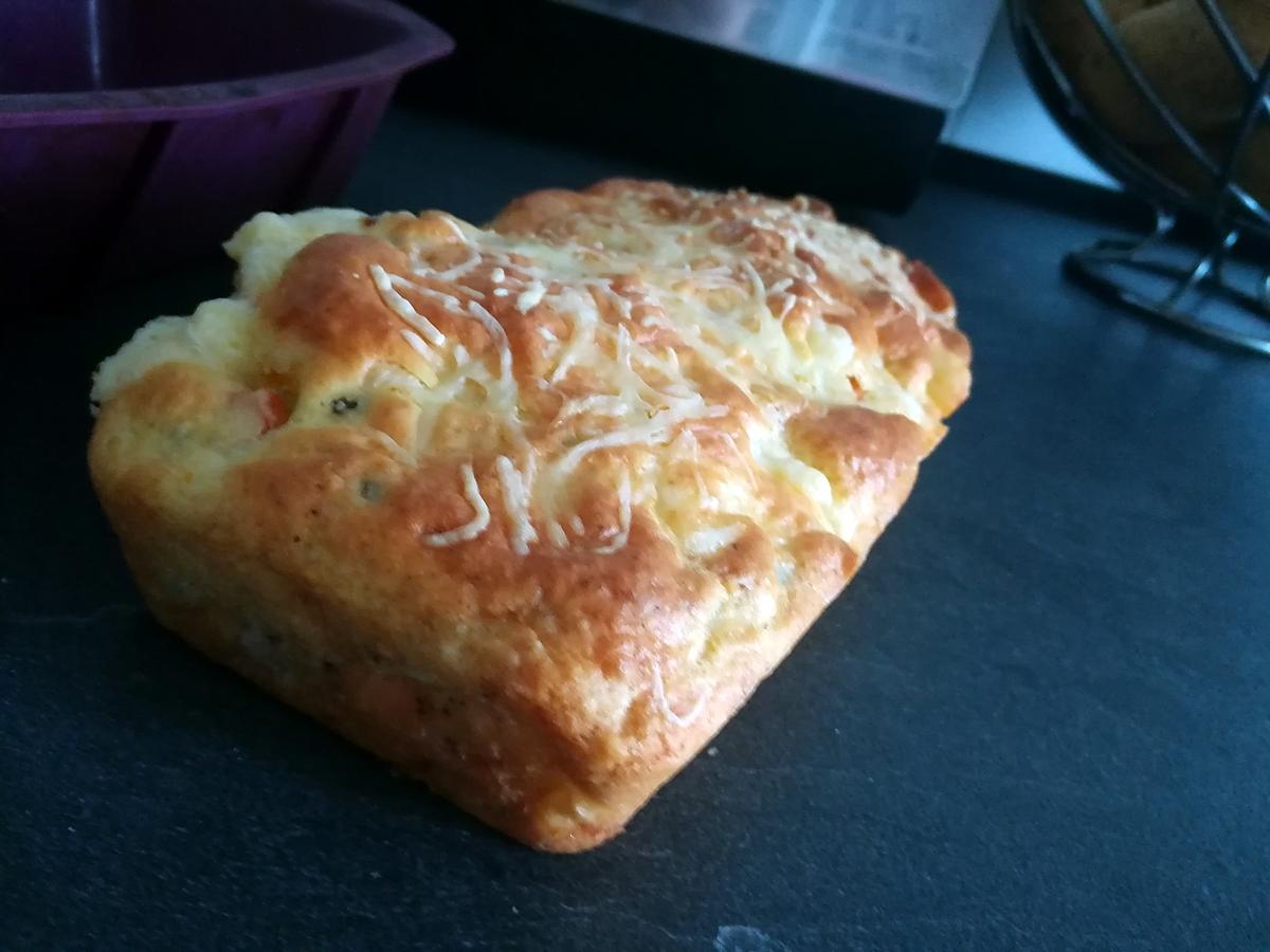 recette Cake aux petits légumes et au saint Paulin