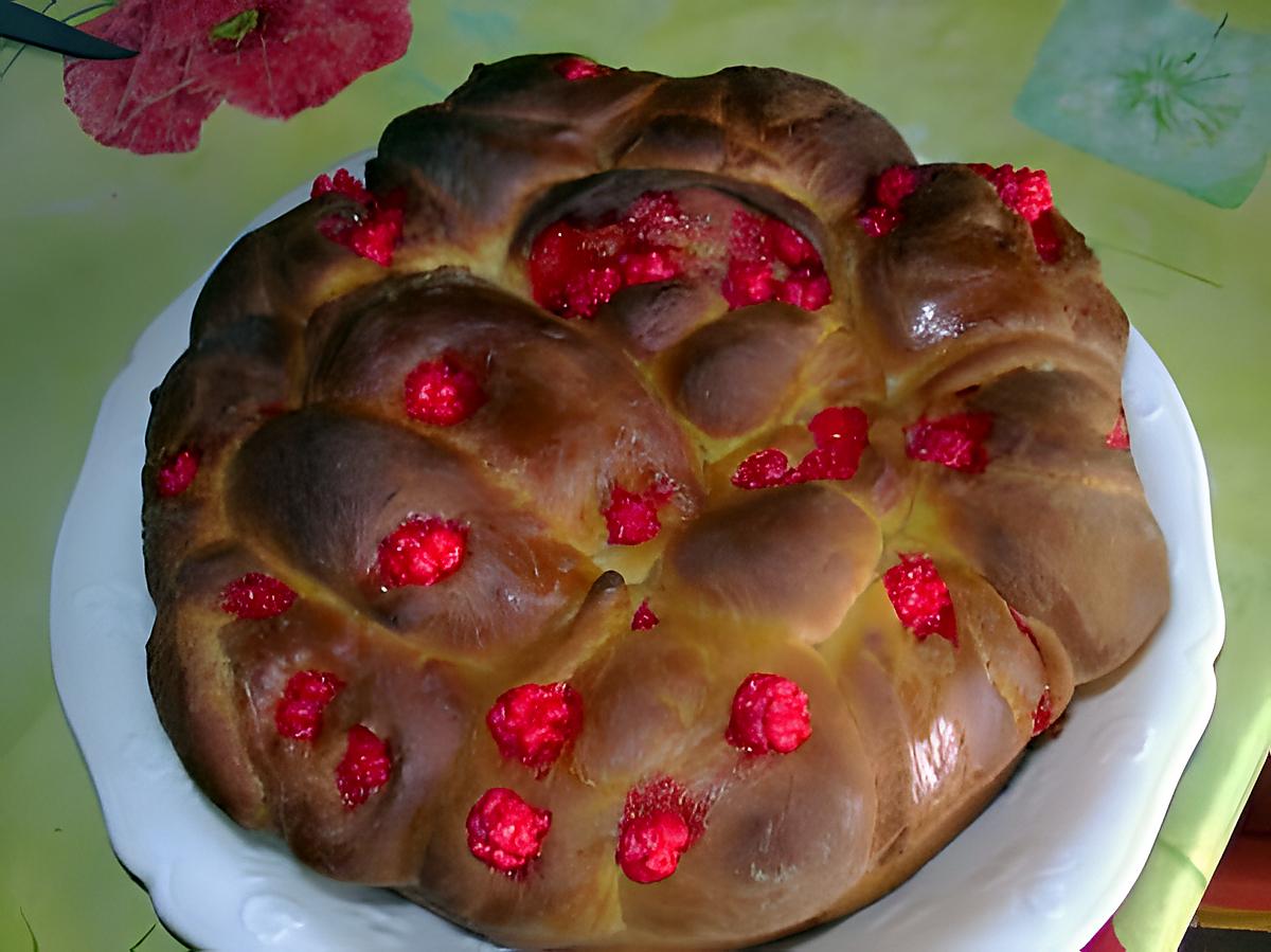 recette Brioche aux pralines