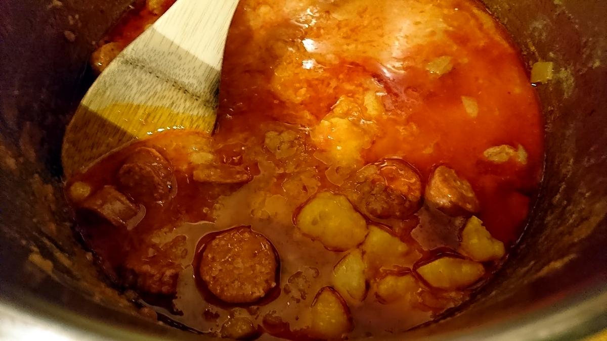 recette ragout chorizo pommes de terre