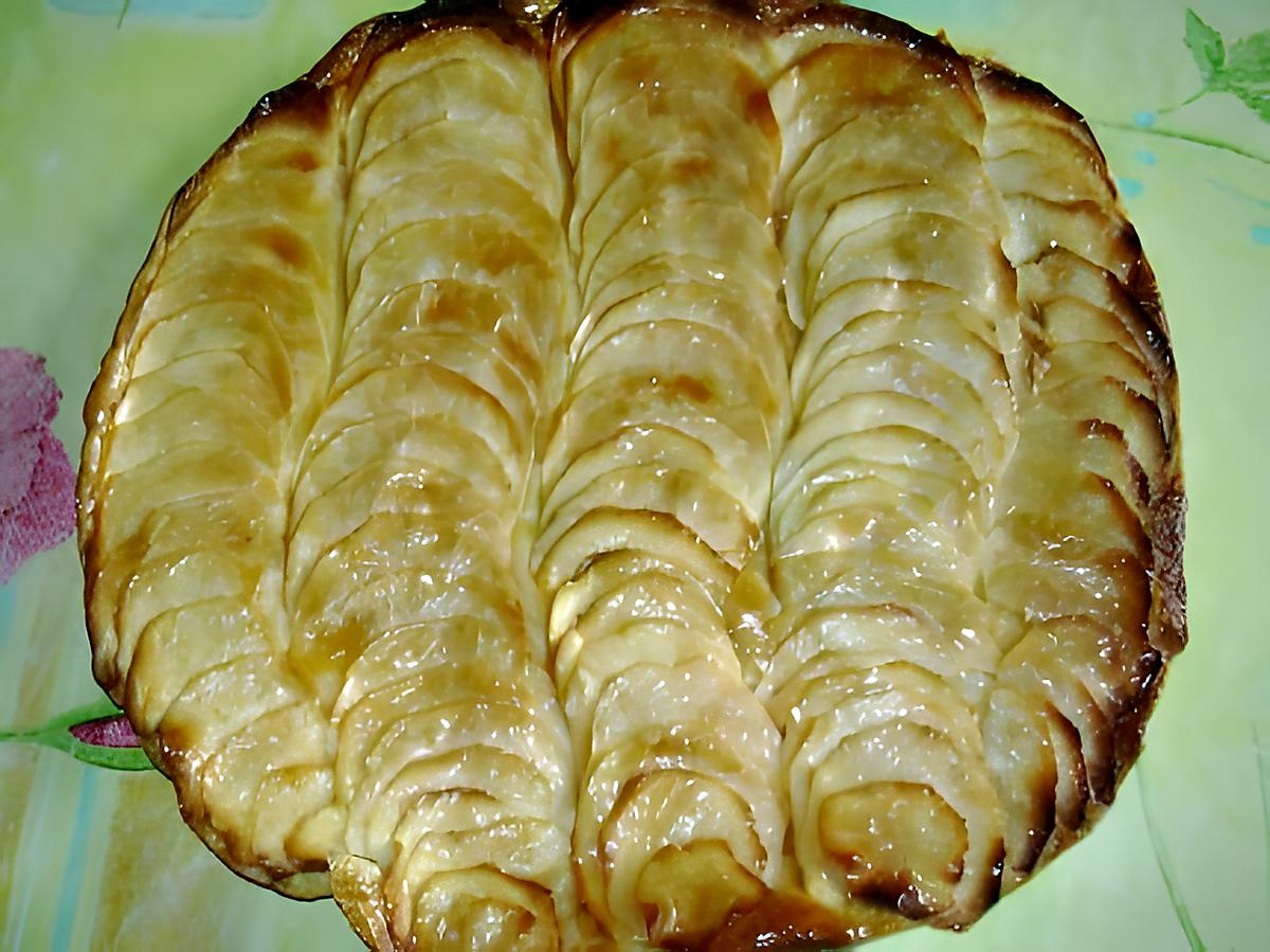 recette Tarte fine aux pommes