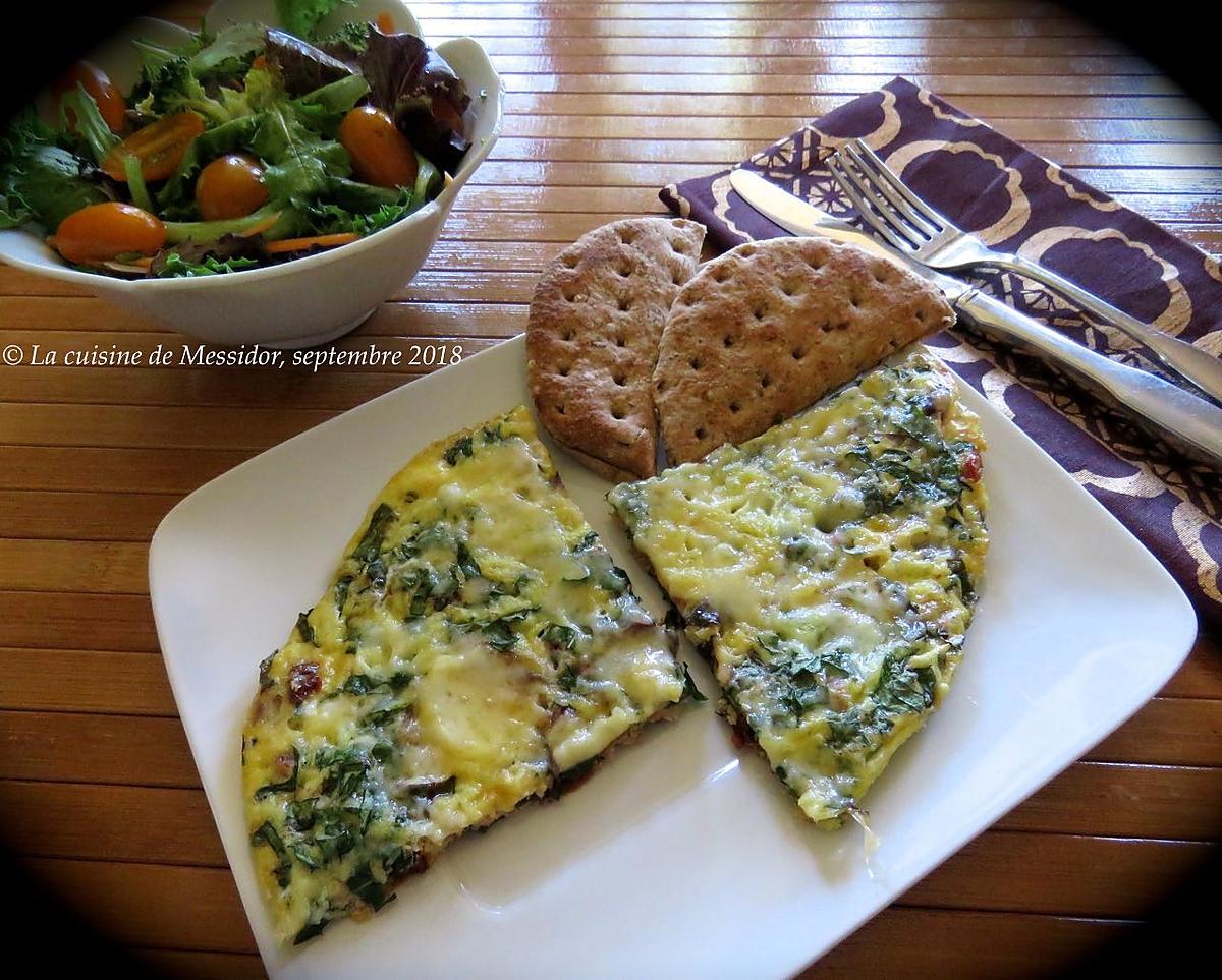 recette Omelette de poisson gratinée