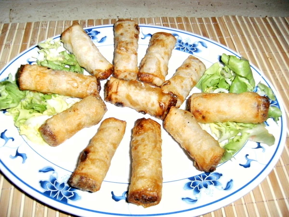 recette Nems aux poulet