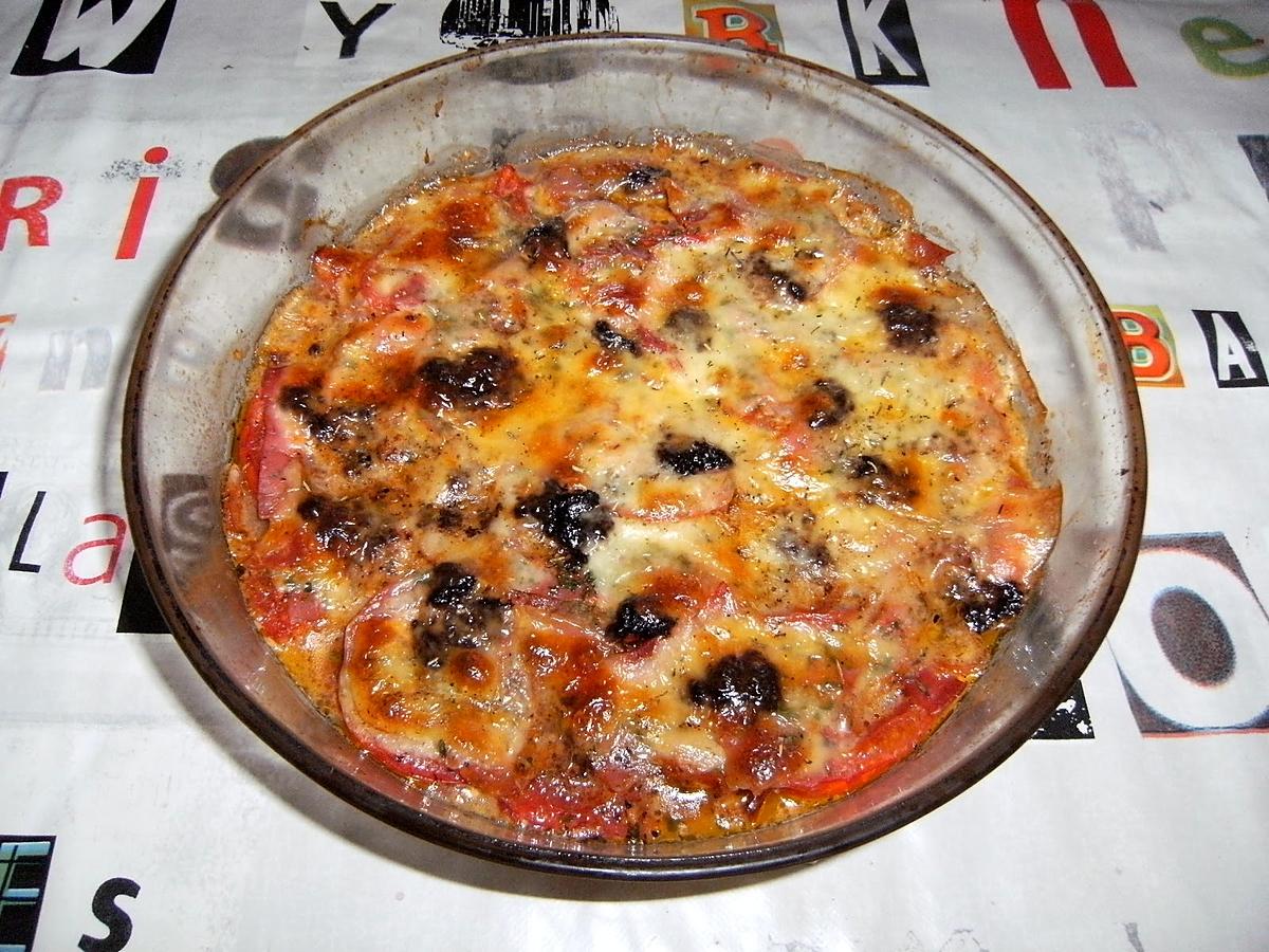 recette Tomates mozzarella au four