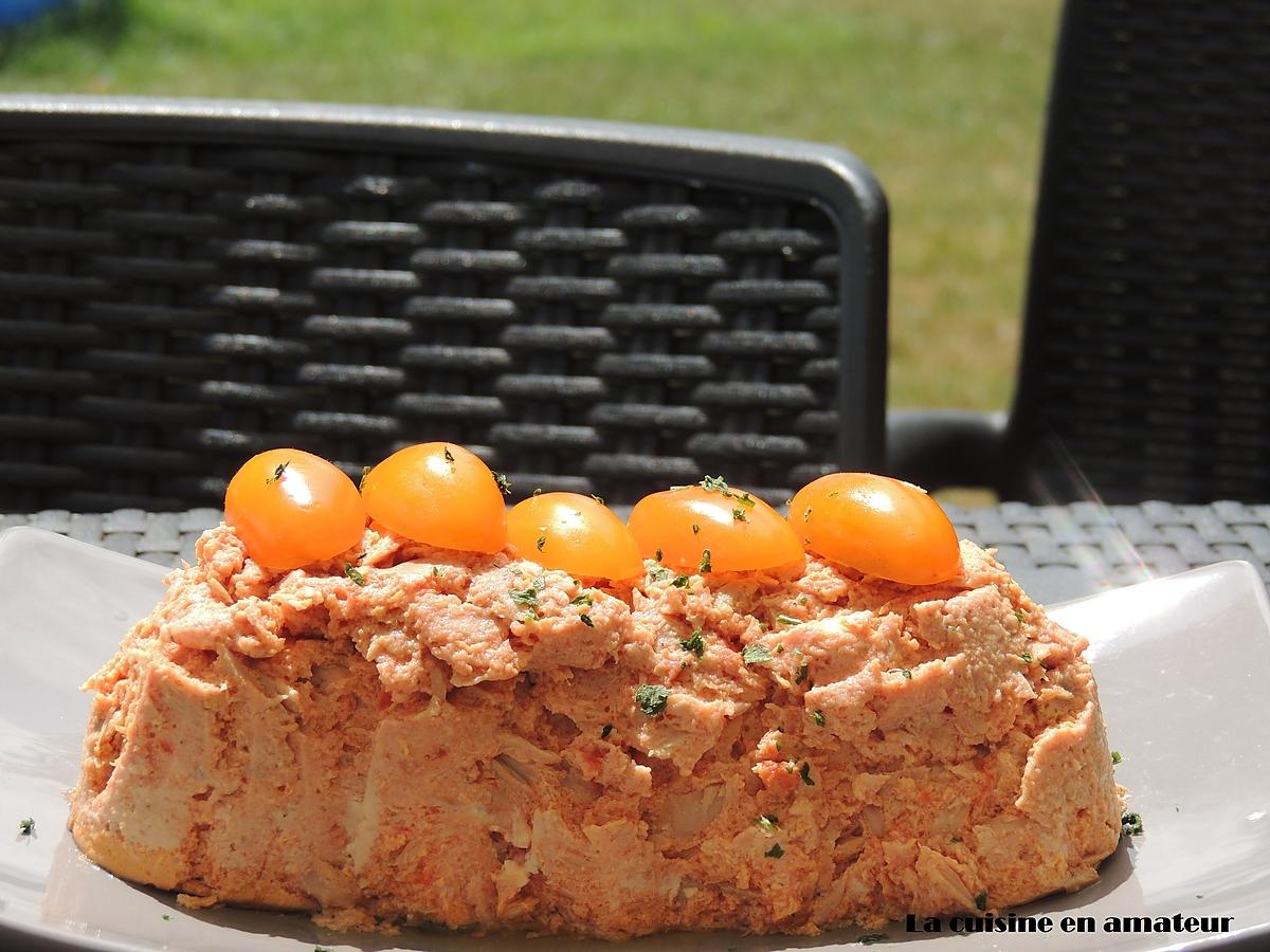 recette Terrine de thon à la tomate au Cookéo