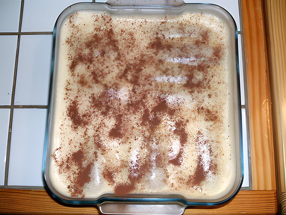 recette TIRAMISU