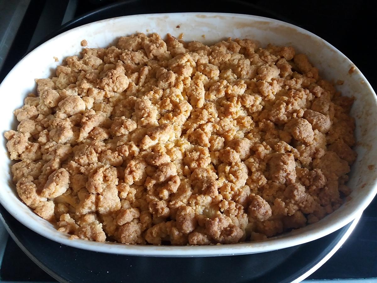 recette Crumble pomme