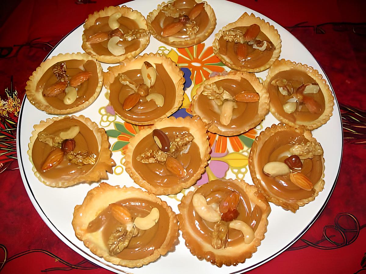 recette Tartelettes à la confiture de lait