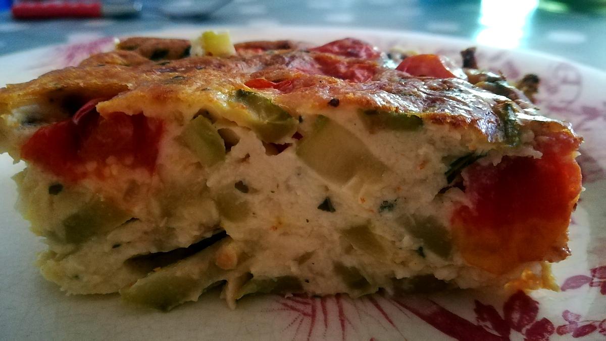 recette Gratin de courgettes et tomates cerise