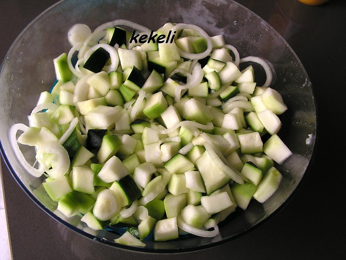 recette Courgettes aigre-doux