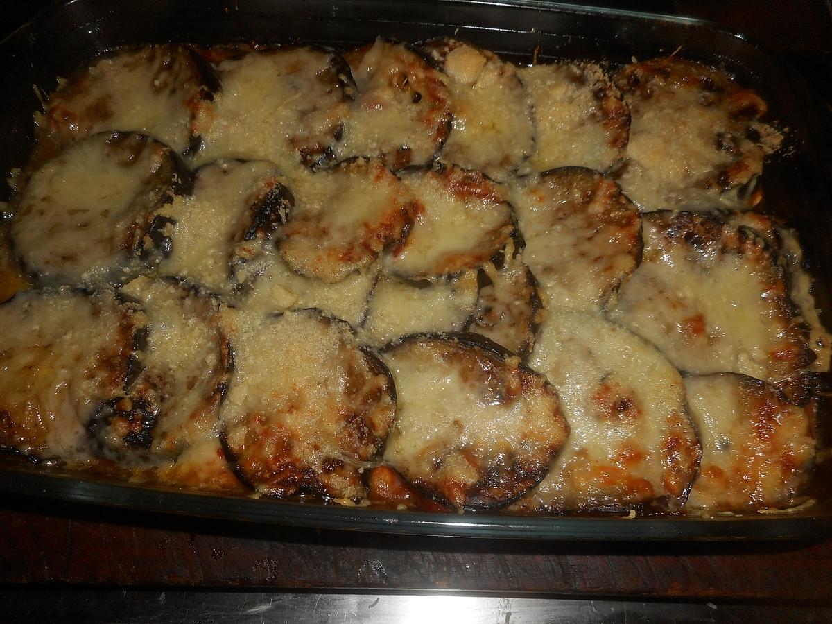 recette Gratin d aubergines au poulet