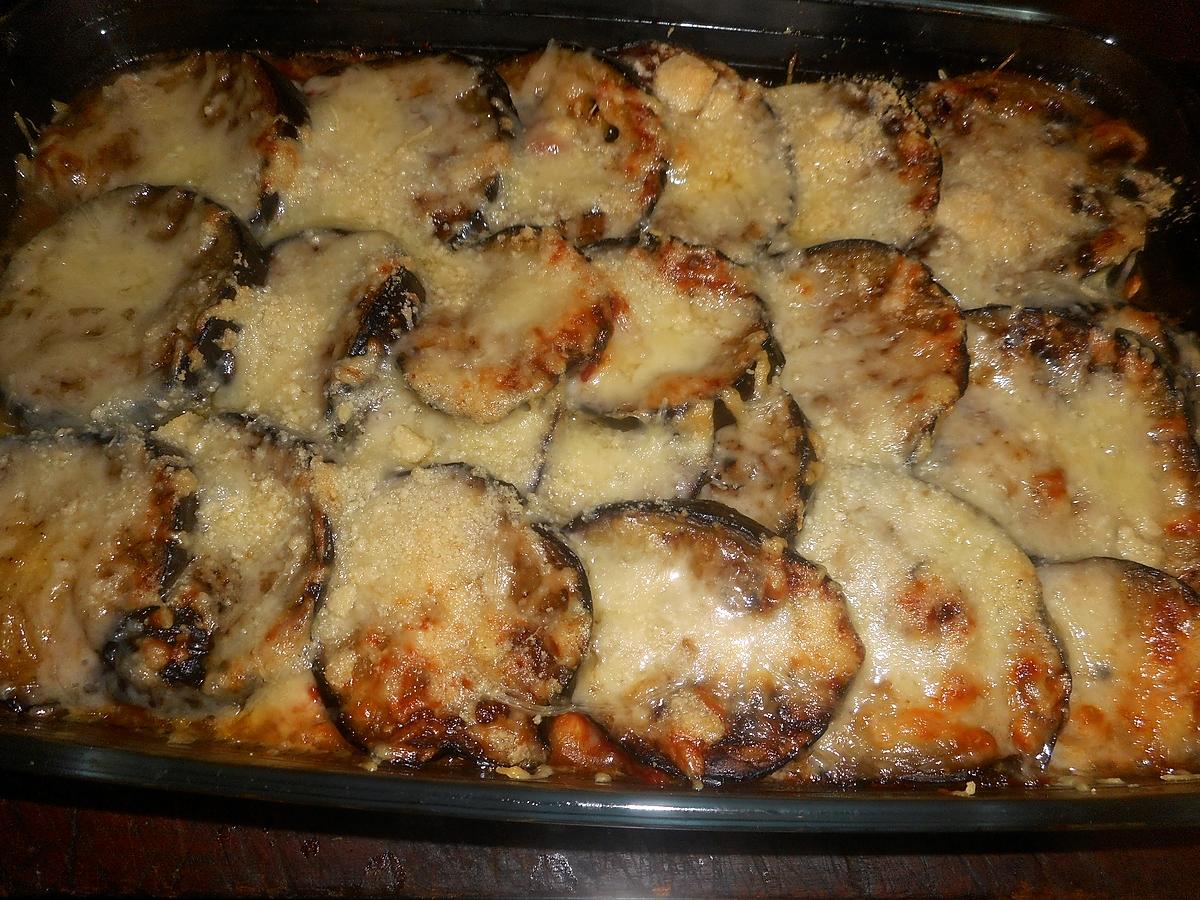 recette Gratin d aubergines au poulet