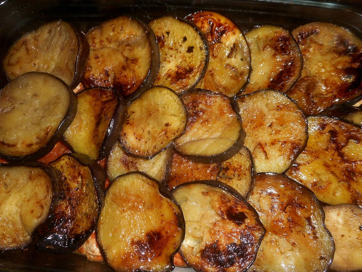 recette Gratin d aubergines au poulet