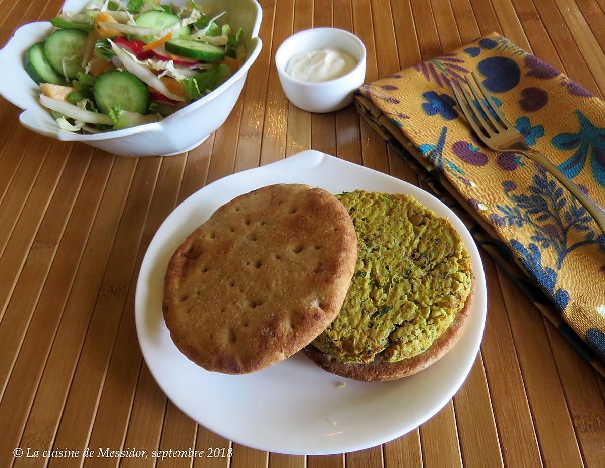 recette Burgers sans viande à l’indienne