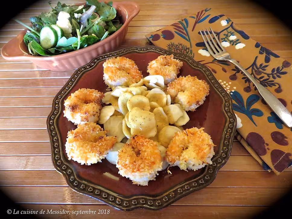 recette Crevettes croustillantes au bon goût d’orange +