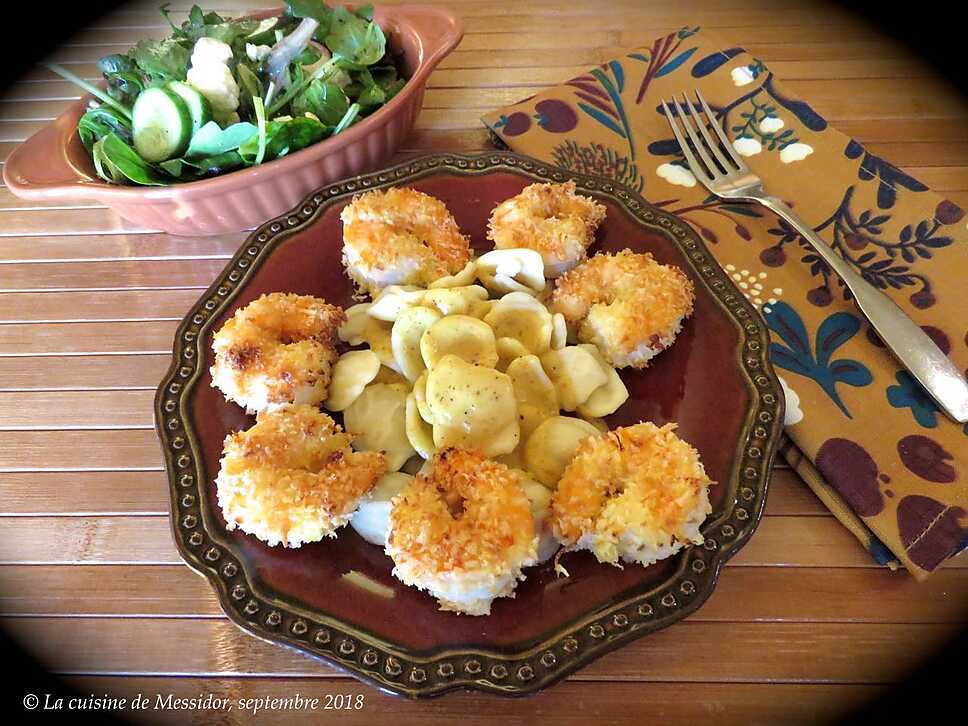 recette Crevettes croustillantes au bon goût d’orange +