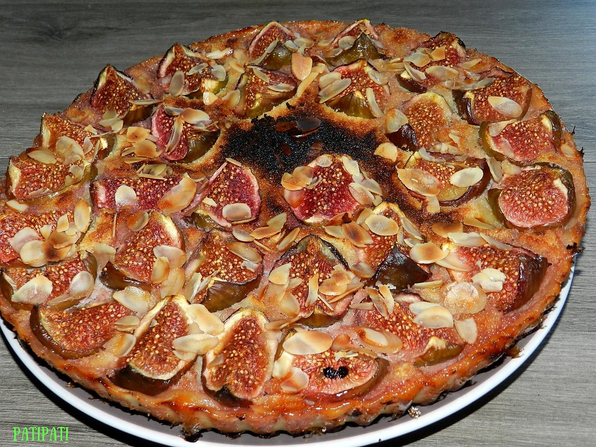 recette Tarte aux figues et aux amandes