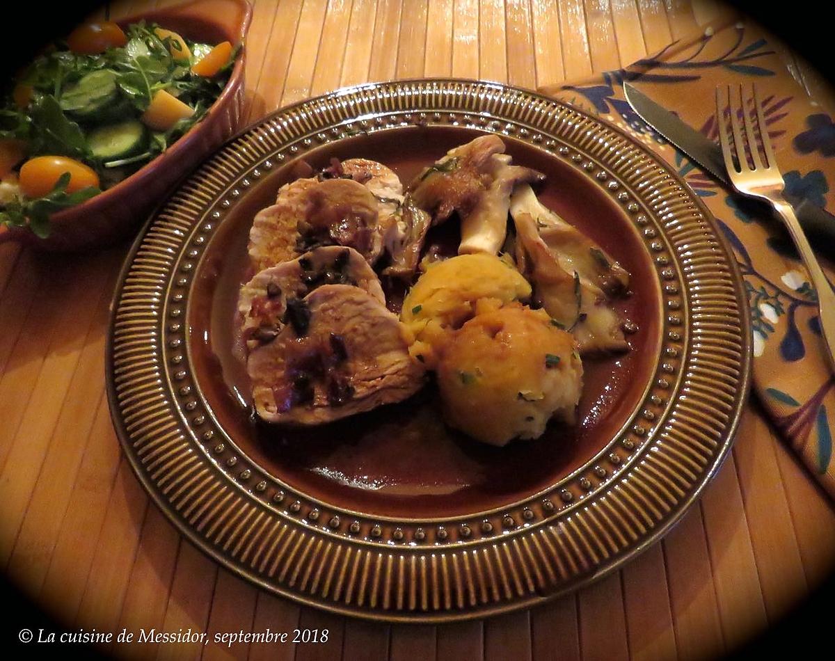 recette Rôti de poitrine de dindon à l’italienne