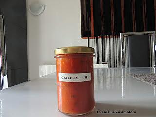 recette Coulis de tomate à l'huile d'olive au curry