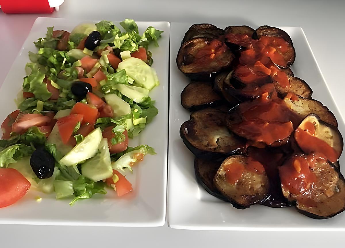 recette Aubergine à la sauce tomate