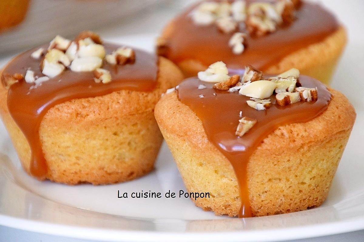 recette Muffin nappé de caramel et son coeur en oréo